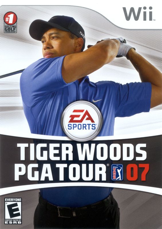 Tiger Woods PGA Tour 07 box art for Wii